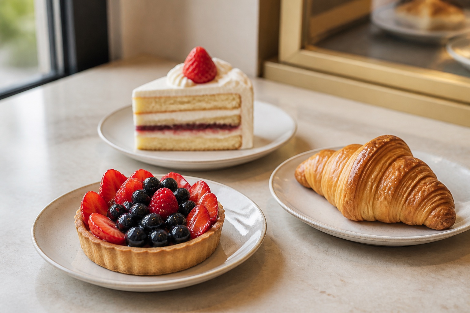 Custom realistic dessert replicas for food display